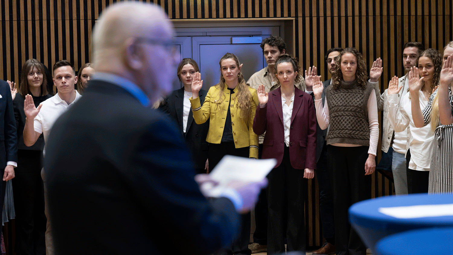 Dimission på SUND januar 2025. Foto: Baghuset Pressefoto, Lars Horn